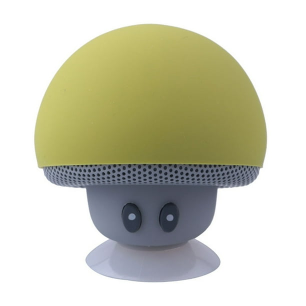 Cartoon Champignon Bluetooth Haut-Parleur Ventouse Téléphone Support Portable Extérieur Petite Stéréo
