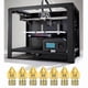 thumbnail image 5 of 3D Printer Nozzles Kit, 24pcs Extruder Nozzles for Creality CR-10 3 5 Printers, 5 of 5