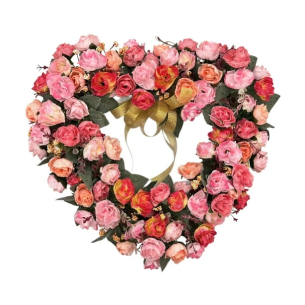 Corona Floral Artificial Strade Fareast Limited 18' para Puertas y Celebraciones