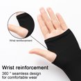thumbnail image 3 of Guantes de invierno cálidos para niños pequeños con dedos completos, guantes de esquí con forro polar grueso para bebé, amarillo,, 3 of 5