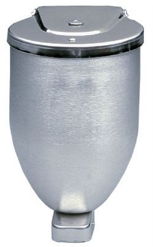 Aline Accessories Powder-Soap Dispenser, 32 Ounce, St Steel