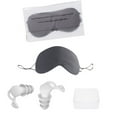 thumbnail image 4 of Double Sided Adjustable Size Sleep Eye Mask for Travel, Men and Women with 2 Earplugs, Earplug Storage Box, 4 of 6