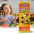 thumbnail image 3 of PHARMADEL GirafKids Vitaminas para el apetito para niños – Jarabe para aumentar el apetito de 8 onzas líquidas – L-lisina, inositol, calcio y vitaminas – Sabor a naranja – Potenciador de energía premi, 3 of 5