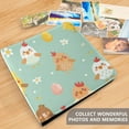 thumbnail image 5 of Leather Cover Photo Album 80 Pockets 4x6 Photos Bookshelf Picture Album Cute Chick and Egg, 5 of 9