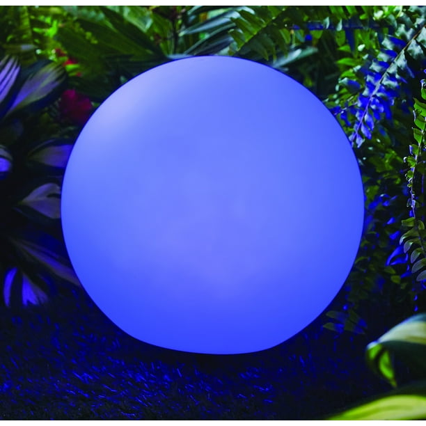 Better Homes Gardens Battery Operated 8in Color Changing Orb