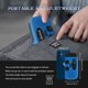 thumbnail image 3 of Emergency Weather Radio NOAA AM/FM, Rechargeable Handheld Flashlight, Portable Survival Gear with USB Charger for Home Outdoor, 3 of 14