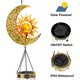 thumbnail image 5 of Campanas de viento solares de sol y luna para exteriores, con bola de cristal agrietado, resistentes al agua, con sonido profundo, para decoración de jardín, regalo de condolencia para mujeres., 5 of 5