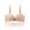 Pink, variant on Women's Wireless Bras Seamless Supportive - Middle Aged and Elderly Bras without Steel Rings Large Size Underwear Front Button Style Bra Comfortable Bra Black M