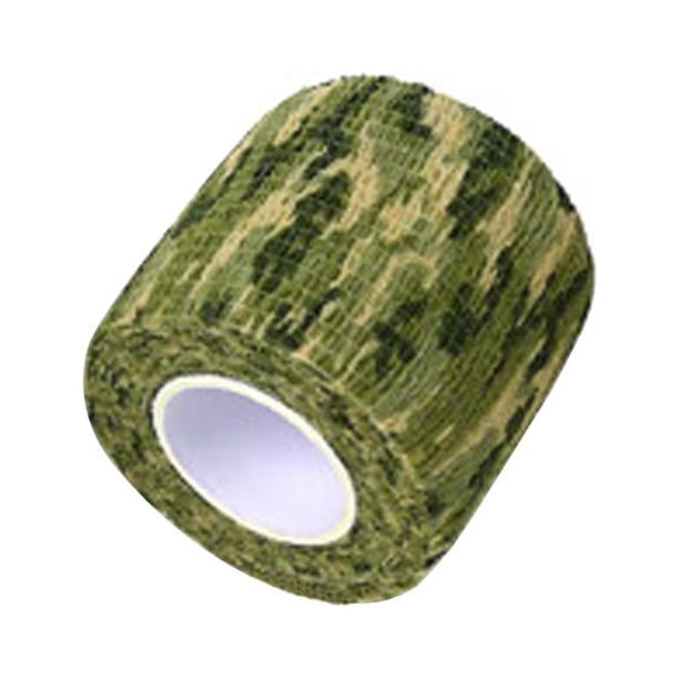 Camo Herramienta de caza al aire libre Stealth Tape Impermeable Wrap Camuflaje verde