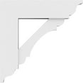 thumbnail image 3 of 3"W x 16"D x 16"H Standard Olympic Architectural Grade PVC Bracket with Traditional Ends, 3 of 11