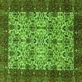 thumbnail image 1 of Ahgly Company Indoor Square Abstract Green Modern Area Rugs, 8' Square, 1 of 4