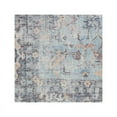 thumbnail image 6 of Nourison Home Machine Washable Traditional Boho Light Grey/Blue 9'2" x 12' Area Rug, (9' x 12'), 6 of 11