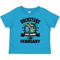thumbnail image 3 of Inktastic Rockstars Are Born in February Birthday Boys or Girls Toddler T-Shirt, 3 of 5