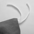 thumbnail image 3 of Juego de ropa de cama elástica con bordado cuadrado, tamaño King US, color gris oscuro (1 funda nórdica + 2 fundas de almohada) – Suave y práctico para un descanso cómodo., 3 of 7
