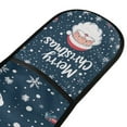 thumbnail image 4 of Yayeee Double Oven Mitt Kitchen Heat Resistant Baking 35" x7" Quilted Glove, Christmas Santa, 4 of 6