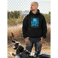 thumbnail image 2 of Cal. Venice Beach Hoodie Men -Image by Shutterstock, Male Small, 2 of 4