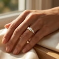 thumbnail image 6 of Pompeii 2ct Three Stone Diamond Ring 14K Yellow Gold (H/I,SI2), 6 of 6
