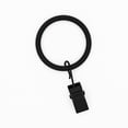 thumbnail image 3 of Mainstays 1" Black Curtain Clip Rings (7 pack), 3 of 8