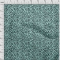 thumbnail image 4 of oneOone Cotton Cambric Aqua Blue Fabric Paisley Sewing Craft Projects Fabric Prints By Yard 42 Inch Wide-LM, 4 of 6