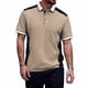 thumbnail image 1 of Camisas de Manga Corta de los Hombres Casual Color Sólido Lapel Top, Blusa de Verano de Nylon para el Uso Diario, 1 of 8