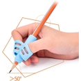 thumbnail image 2 of Pieces Pencil Grips, Writing Aid Pen Grip Posture Correction Child Finger Guide, Ergonomic Pencil Grips, 2 of 3