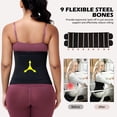 thumbnail image 5 of Vaslanda Waist Trainer for Women Corset Shapewear Tummy Control Faja Body Shaper Postpartum Cincher Sport Girdle, 5 of 7