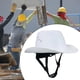 thumbnail image 1 of Casco de vaquero de completa, protección prémium, práctico, duradero, versátil, portátil con orificio de ventilación, casco de trabajo industrial. Blanco, 1 of 8