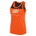 thumbnail image 2 of Women's Fanatics Orange Oklahoma State Cowboys Crosley Colorblock Tank Top, 2 of 3