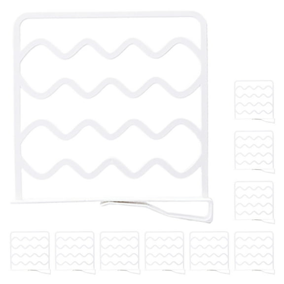 WORGEOUS 10pcs Shelf Dividers Closet Organizer Wood Closet Separator Wood Shelves Organizers In Bedroom Kitchen Office Cabinets Bathroom Storage