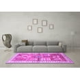 thumbnail image 3 of Ahgly Company Indoor Square Animal Purple Traditional Area Rugs, 4' Square, 3 of 4