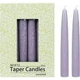 thumbnail image 1 of Zest Candle 12-Piece Taper Candles, 6-Inch, Lavender, 1 of 5