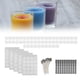 thumbnail image 1 of Kits para hacer mechas de velas velas duraderas de bajo humo para bricolaje herramientas artesanales para hacer velas para regalo ANGGREK Otros, 1 of 8