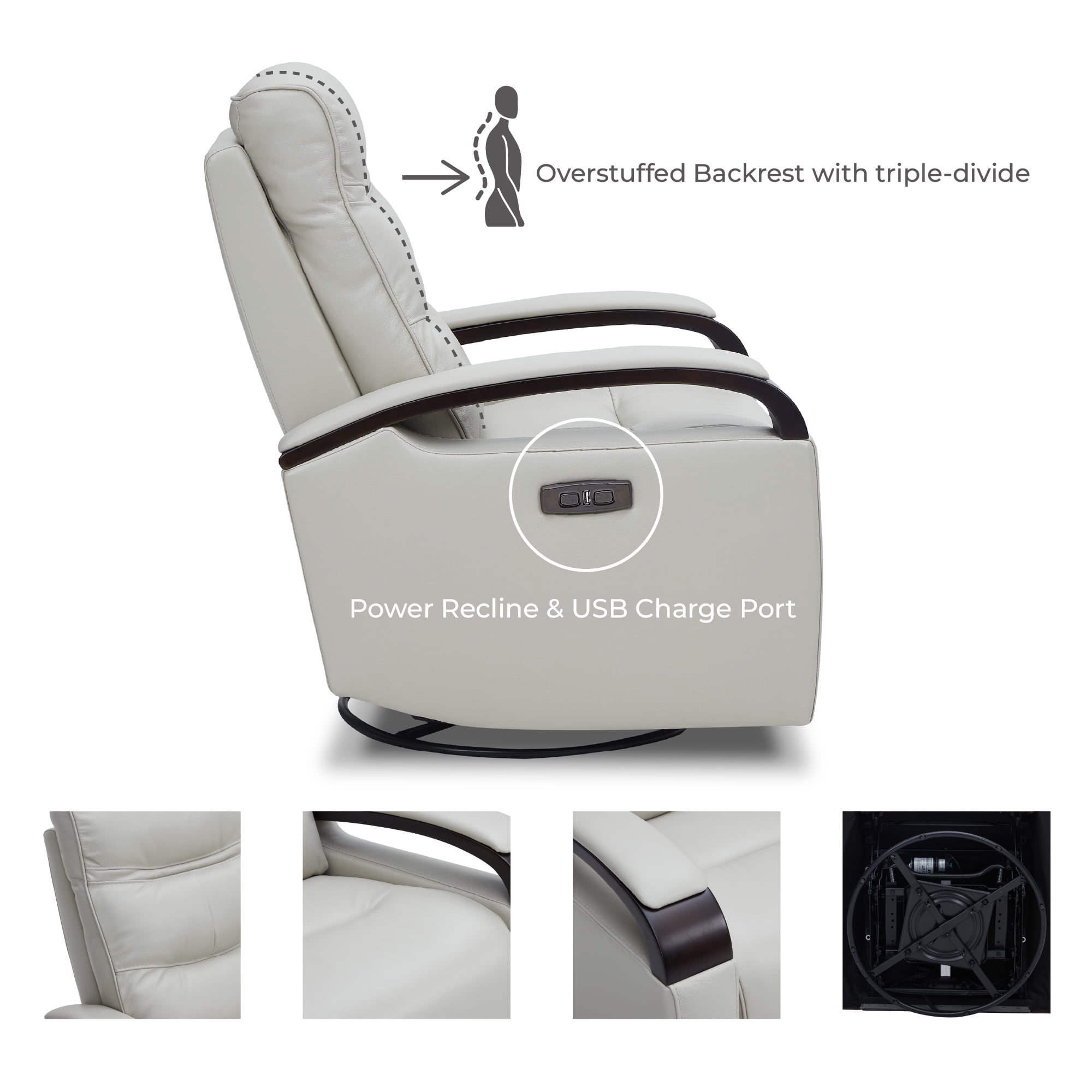 CHITA Power Swivel Glider Rocker Recliner Nursery Nepal | Ubuy