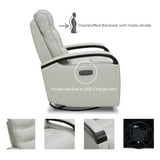 CHITA Power Swivel Glider Rocker Recliner Nursery Chair with USB for ...