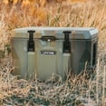 thumbnail image 3 of Lifetime 55 qt Bear-Resistant Camping Cooler, Premium High Performance, Ice Retention, Hard Cooler, 60 Can Capacity, Moss Fusion (91447), 3 of 7