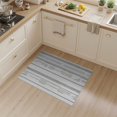 thumbnail image 2 of ODIKA 3'x5' Grey Black Stripe Geometric Washable Throw Rug Vertical Zigzag Bands Contemporary Inspired Stain Resistant, Low Profile, Non-Slip for Entryway, Kitchen, Mudroom, 2 of 7