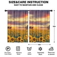 thumbnail image 2 of Blackout Kids Curtains,Sunflower Childrens Insulated Curtains Set Of 2,Bedroom Essentials,Toddler Room Decor 42x63in(106x160cm), 2 of 4