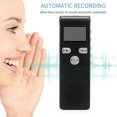 thumbnail image 4 of Mini grabadora de voz Digital portátil, dictáfono profesional, grabación de reducción de ruido activada por voz, reproductor de MP3 WAV, 8G/16G, 4 of 5