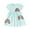 Dresses for Girls#06Light Blue, variant on yoeyez Teen Dresses Summer Little Girls Cute Print Short Sleeve Sundress Round Neck Loose Striped Dress for Girls Beach Holiday Yellow,4 Years