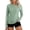 Green women long sleeve sun shirt a1, variant on Bzdzmqm Women's Long Sleeve Sun Shirt Lightweight Quick Dry Thumbhole Athletic Top Slim Fit Outdoor Running Hiking Travel Workout Wear, Beige XL