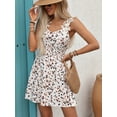 thumbnail image 5 of Bnwani Dresses for Women,Womens Dresses,Color Block,Lace,Cropped,Sleeveless,White,M, 5 of 6