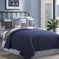 thumbnail image 2 of 100% Cotton 3 Piece Printed Reversible Quilt Set - Laura Full/Queen, 2 of 5