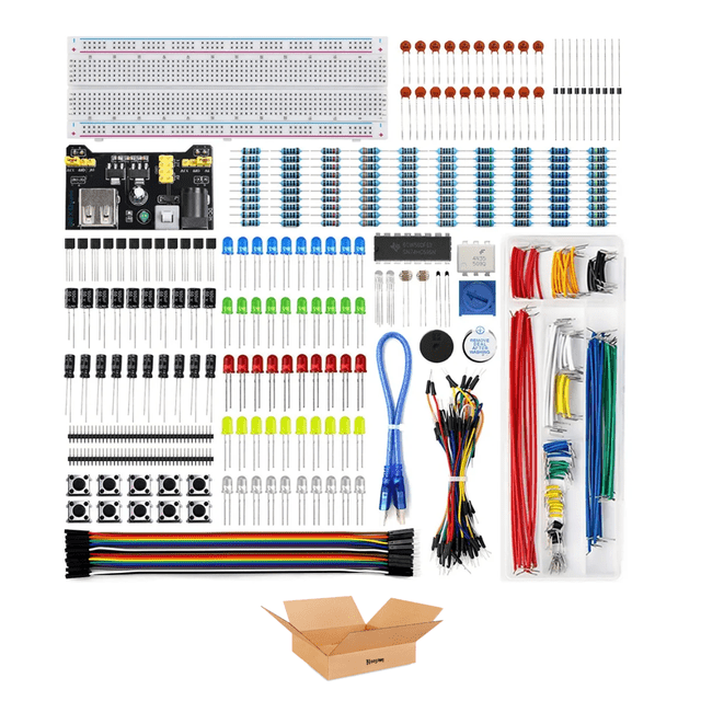 Kit Componentes Electronicos Bloosom Para Arduino, Raspberry Pi