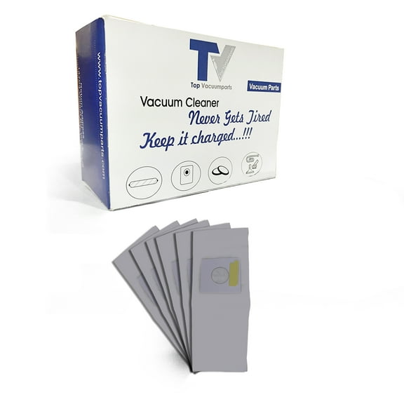 Replacement Part For Sharp Pu-2 / Pu2 Allergy Vacuum Bags Upright Vacuum Cleaners (2PK 6Bags) EC12SWC ECT5970 ECT5980 ECTU5907 ECTU5909 ECT4770 ECT4840 ECT4880 ECTU2609 ECTU4607 ECTU4609 ECTU4707