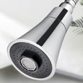 thumbnail image 5 of facefd Flexible Adjustable Sink Anti-splash Faucet Extender High Pressure Water-saving Leak Proof Tap Nozzle Adapter Bathroom Accessory Set 6, 5 of 5