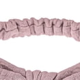 thumbnail image 5 of hengsof Solid Color Elastic Soft Headband for Baby Girls Cotton Bunny Ear Headband Suitable for Newborns Infants Cute Bow Baby Hair Accessory, 5 of 5