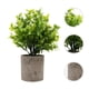 thumbnail image 2 of 1 unid artificial verde plantas en maceta planta planta en maceta interior verde planta, 2 of 4