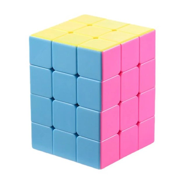 Yisheng-Cubo mágico de velocidad para niños, juguete educativo profesional, rompecabezas, regalo, 3x3x4, 334