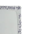 thumbnail image 3 of Ambesonne Modern Fitted Sheet 2 Pcs Set, Student Geometry, King, Dark Purple and White, 3 of 3