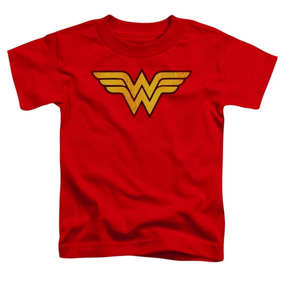 Dc - Wonder Woman Logo Dist - Toddler Short Sleeve Shirt - 2T